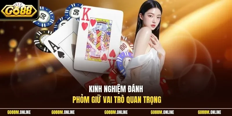 Kinh nghiệm đánh phỏm giữ vai trò quan trọng
