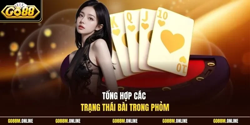 Tổng hợp các trạng thái bài trong Phỏm